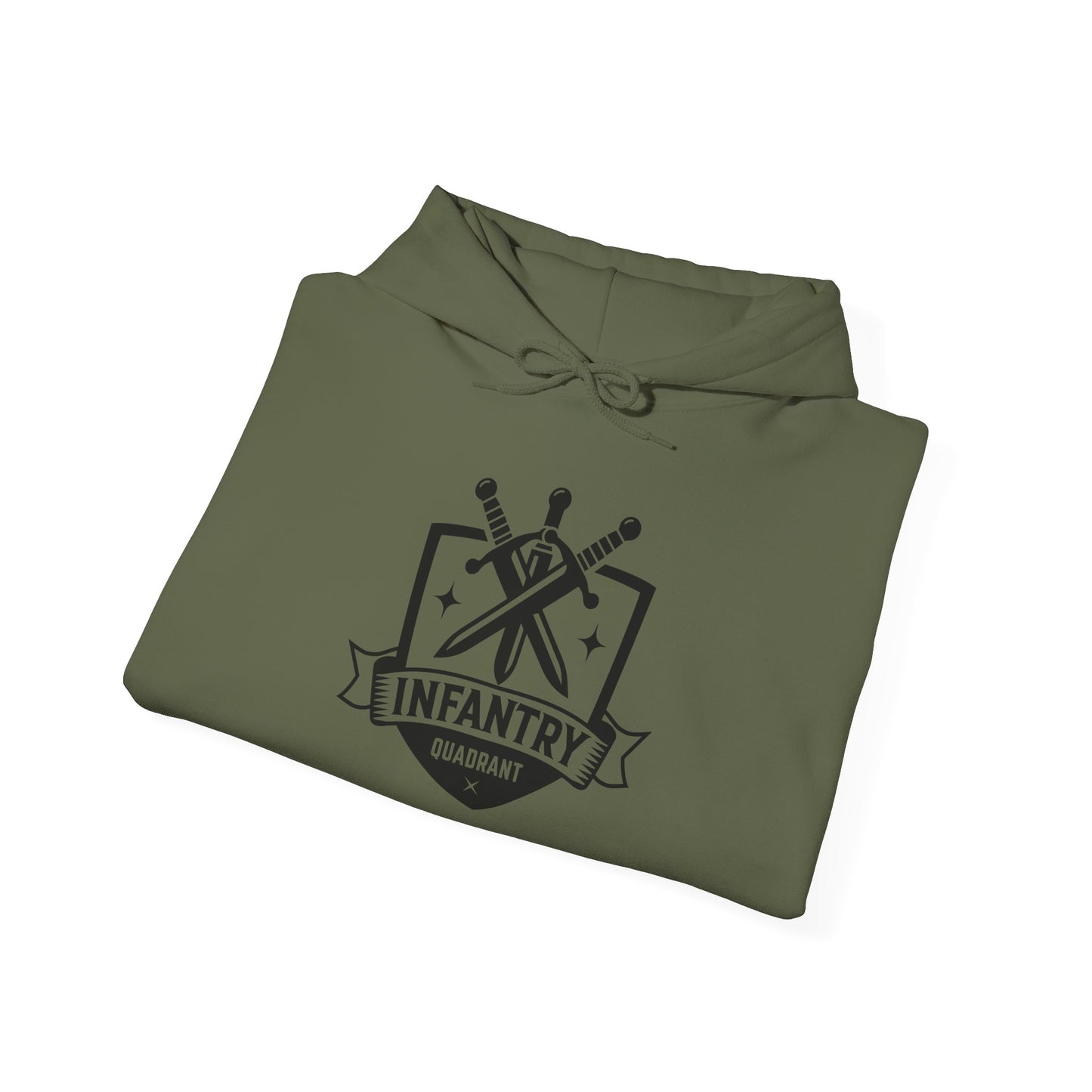 Fourth Wing Basgiath College Hoodie - Infantry Quadrant