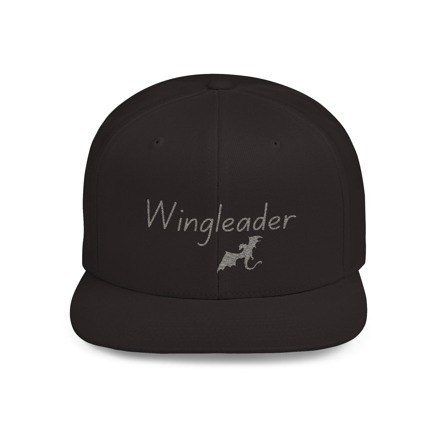 Fourth Wing Wingleader Baseball Flat Bill Snapback Cap