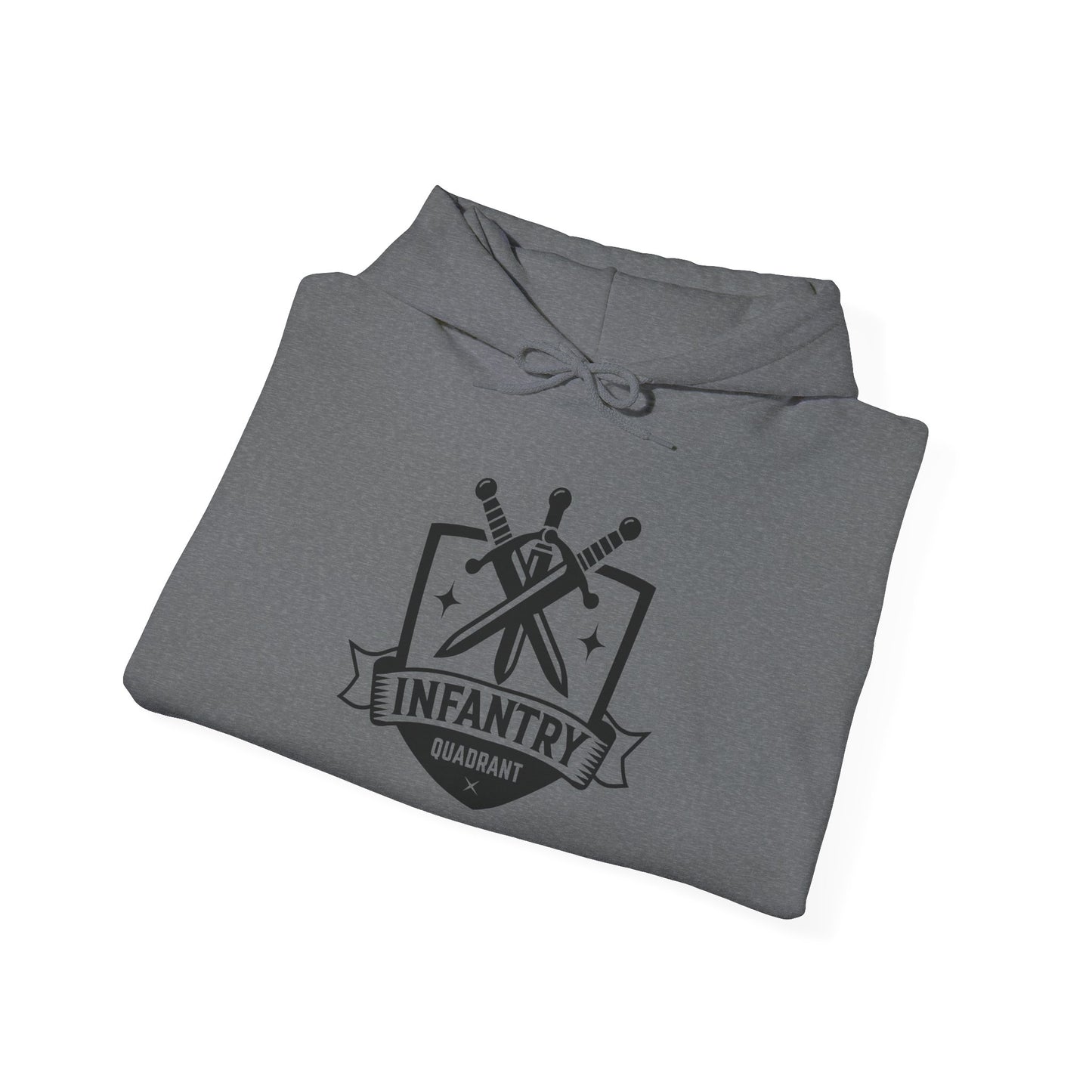 Fourth Wing Basgiath College Hoodie - Infantry Quadrant