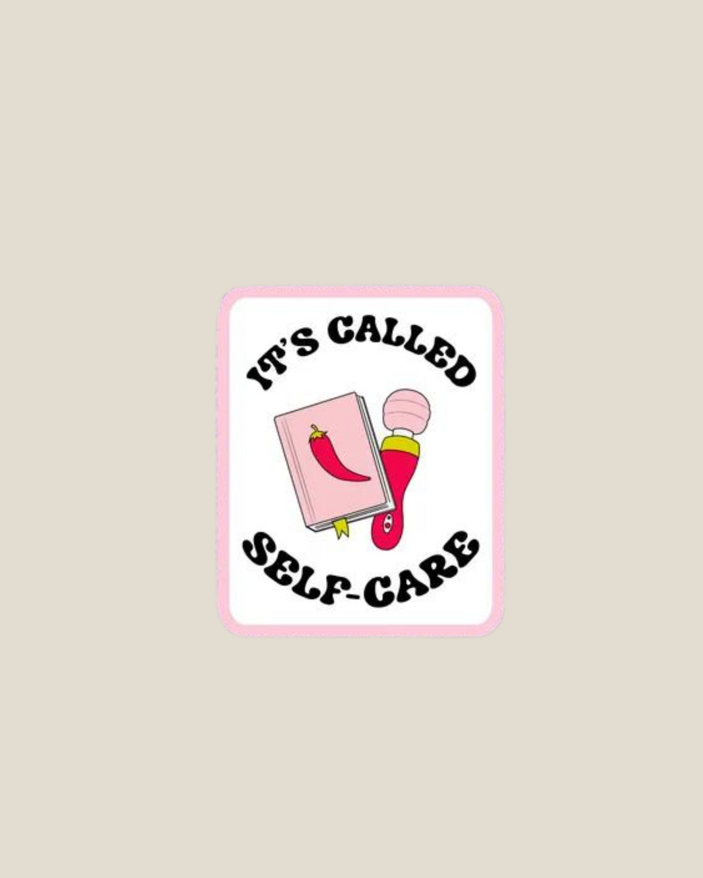 Self Care Romance Reader Sticker