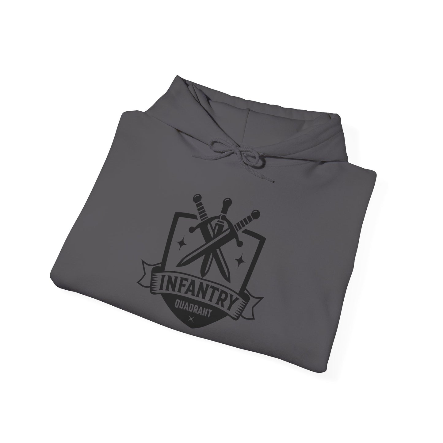 Fourth Wing Basgiath College Hoodie - Infantry Quadrant