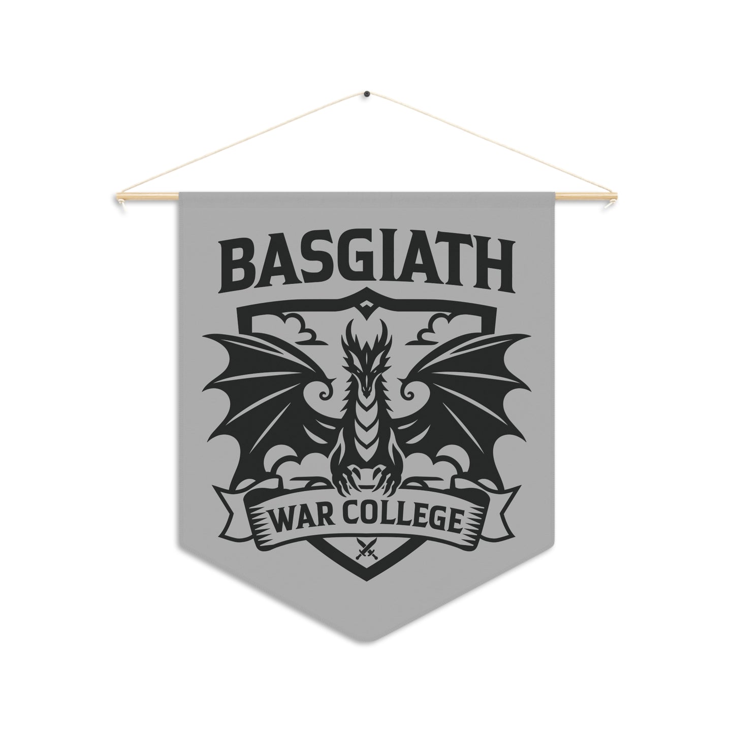 Fourth Wing Basgiath Pennant