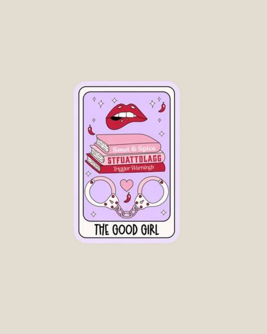 The Good Girl Tarot Card Sticker